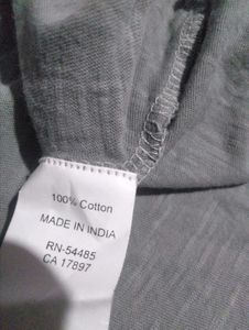 Grey Henley Tank Top