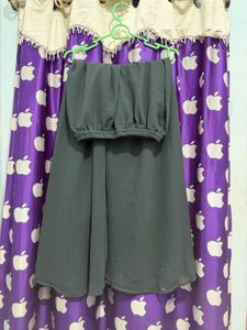 Elegant Embroidered Naira cut Kurta Set