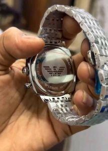 Emporio Armani Green Chronograph Watch