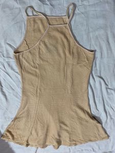 Tan Mini Dress