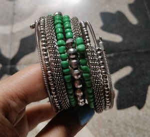 Pack of 3-Boho Beaded Charm Bracelet Set