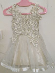 kids Festive / party Embroidered Dress