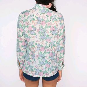 Thrifted Korean Multicolour Shirt