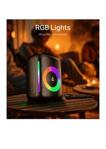 Portable Bluetooth Speaker with Microphone