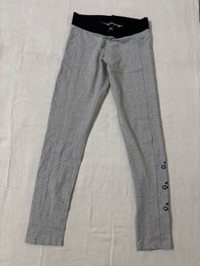 Adidas Women's Grey Athletic Leggings
