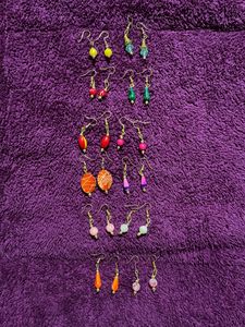 Set Of 12 Earrings