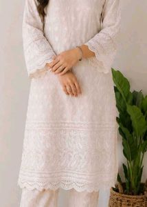 Elegant Chikankari Kurta Set