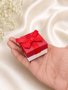 Elegant Red Gift Box for Jewellery