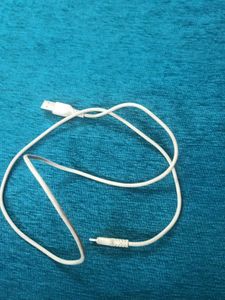 White USB Charging Cable