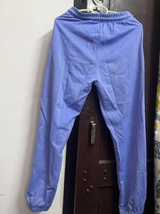 Lilac Cropped top and pajama set