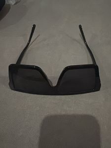 Oversized Square Black Sunglasses