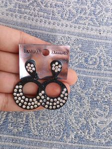 Sparkling Hoop Earrings