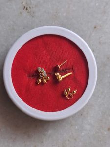 Beautiful Gold Dangle Earrings