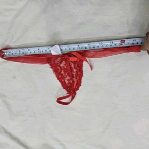 Red 🥰Lace G-String Panty