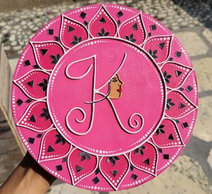 customized  lippan art 🌺