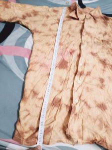 Men's Tie-Dye Short Sleeve Shirt
