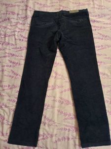 Stylish Dark Gray Corduroy Pants