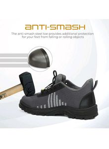 Men safety pattern shoes