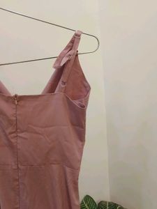 Dusty Rose Sleeveless Dress