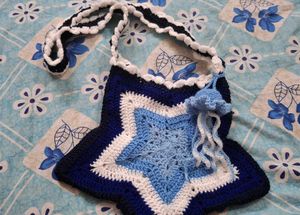 Crocheted Star Bag for Ahana