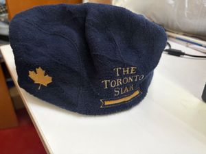 Navy Blue Fleece Cap