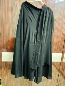 Cream Kurta with Floral Applique