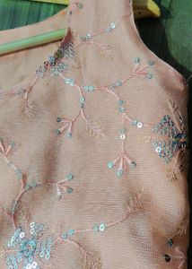 Beautiful Sequence Work Ethnic Dress