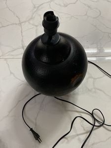 Unique Black Orb Table Lamp Base