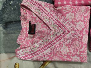 Elegant Pink Kurta Set