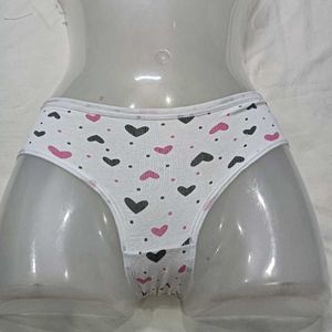 Cute Heart🪔 Print Panties