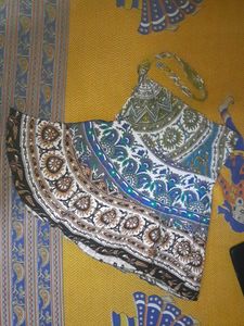 4 feet length Bohemian Mandala Print Skirt