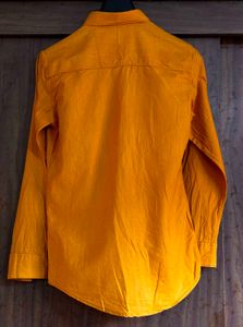 Men's Mustard Yellow Casual Shirt