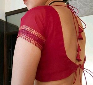 backless blouse padded