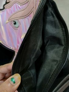 Cute Unicorn Head Clutch Bag