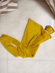 Stylish Yellow Kurta Set with Dupatta