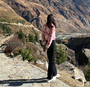 Pink Plaid Fleece Jacket