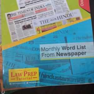 GK And Vocabulary Books For Law Preparation