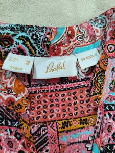 Vibrant Paisley Print Tunic