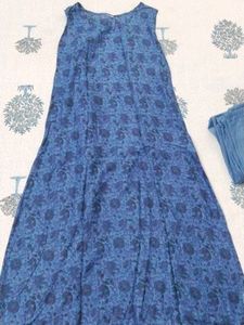 Biba Branded Kurta + Inner And Pant Set