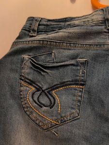 Blue Denim Skin Fit Jeans