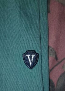 Van Heusen Men's Teal Polo Shirt