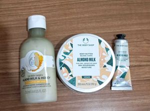 The body shop almond milk combo