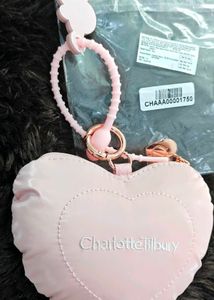 Charlotte tilbury Cute Heart Shaped key chain
