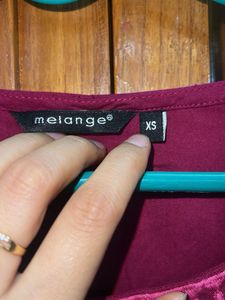 Embroidered Magenta Kurta