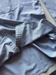 Men's Light Blue Long Sleeve Shirt