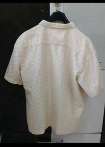 Men's Textured Short-Sleeve Resort Shirt