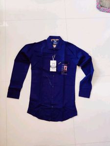 Men's Royal Blue Casual Shirt