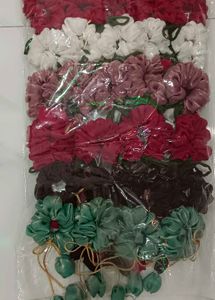 set of 12 Premium tulip scrunchies