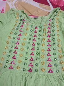 Elegant Tiered Anarkali Kurta