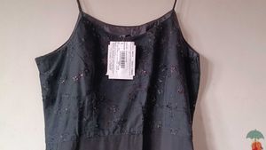 Elegant Black Slip kurti